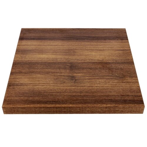  ProChef Plateau de table carré bolero effet chêne rustique 70x70cm 