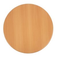 Plateau de table rond bolero effet hêtre 60cm