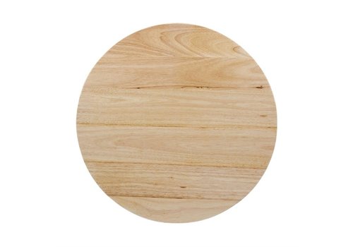  ProChef Plateau de table rond pré-percé coloris bois naturel 60cm 