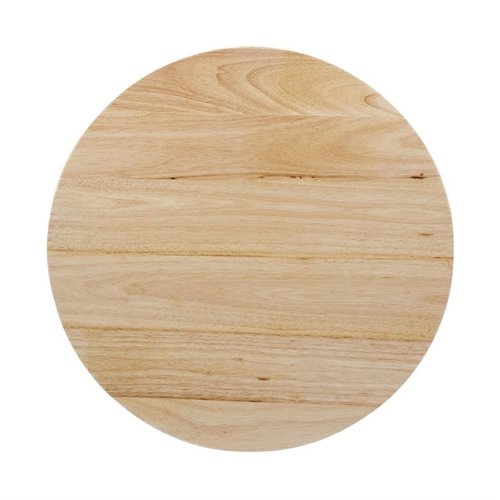  ProChef Plateau de table rond pré-percé coloris bois naturel 60cm 