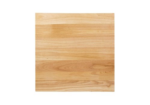  ProChef Plateau de table carré pré-percé coloris bois naturel 70x70cm 