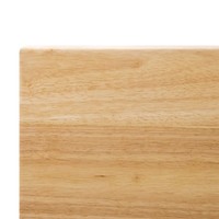 Plateau de table carré pré-percé coloris bois naturel 70x70cm