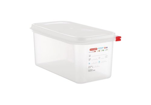  ProChef Boîte alimentaire GN1/3  6L 15Hx32.5Lx17.6Pm (Lot de 4) 