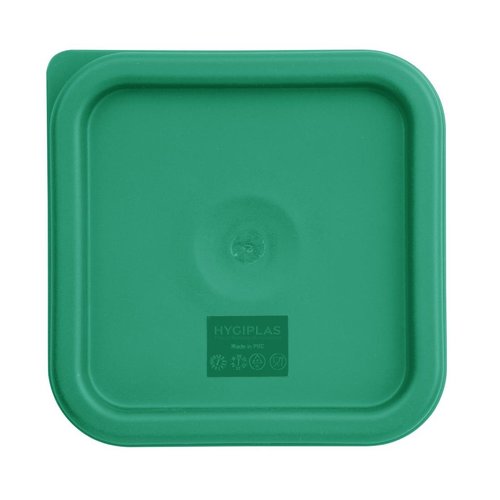  ProChef Couvercle polyéthylène carré vert 17Hx192Lx192P mm 