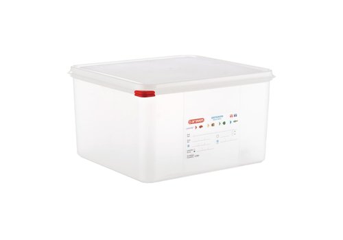  ProChef Boîte alimentaire en polypropylène 19L 20Hx35.4Lx32.5Pcm (Lot de 4) 