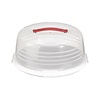 ProChef Boîte à gâteau ronde blanche en plastique 15Hx35Ø cm