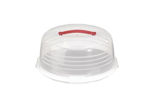  ProChef Boîte à gâteau ronde blanche en plastique 15Hx35Ø cm 