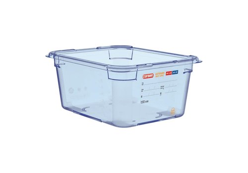  ProChef Boîte hermétique bleue en ABS sans BPA GN1/2 15Hx26.5lx32.5Lcm 