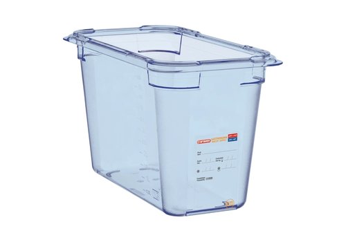  ProChef Boîte hermétique bleue en ABS sans BPA GN1/3  20Hx32.5Lx17.6Pcm 