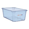 ProChef Boîte hermétique bleue en ABS sans BPA GN1/1  20Hx53Lx32.5Pcm