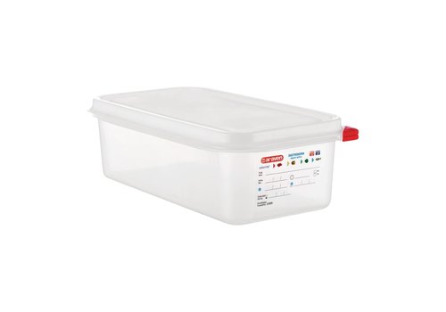  ProChef Boîte alimentaire GN1/3  4L 10Hx32Lx17.5Pcm (Lot de 4) 