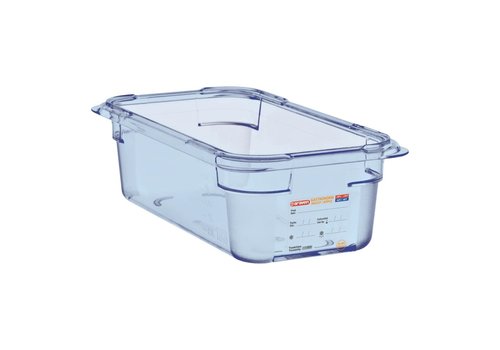  ProChef Boîte hermétique bleue en ABS sans BPA GN1/4 100Hx163lx265L mm 