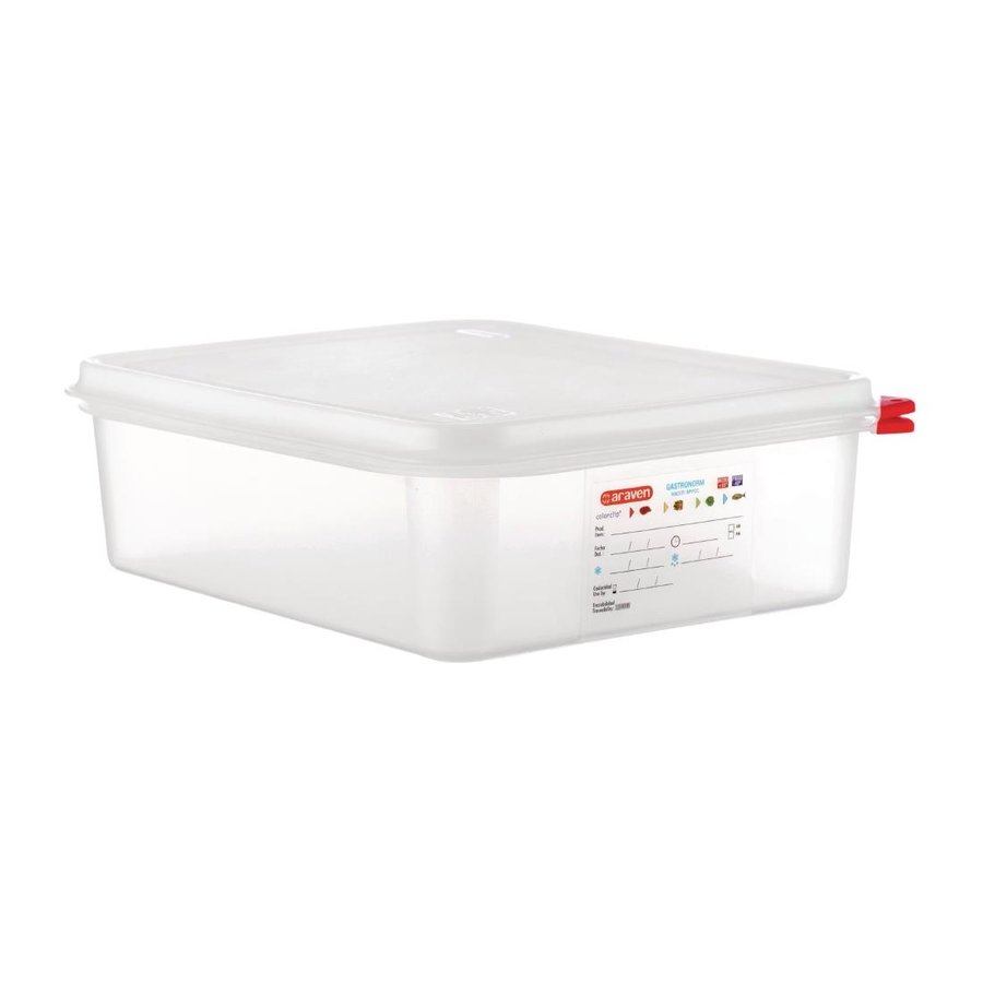 Boîte alimentaire  6,5L 10Hx32.5Lx26.5Pcm (Lot de 4)