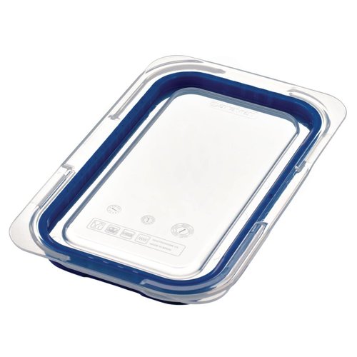  ProChef Couvercle bleu en ABS sans BPA GN1/4 26,5(L) x 16,3(P)cm 
