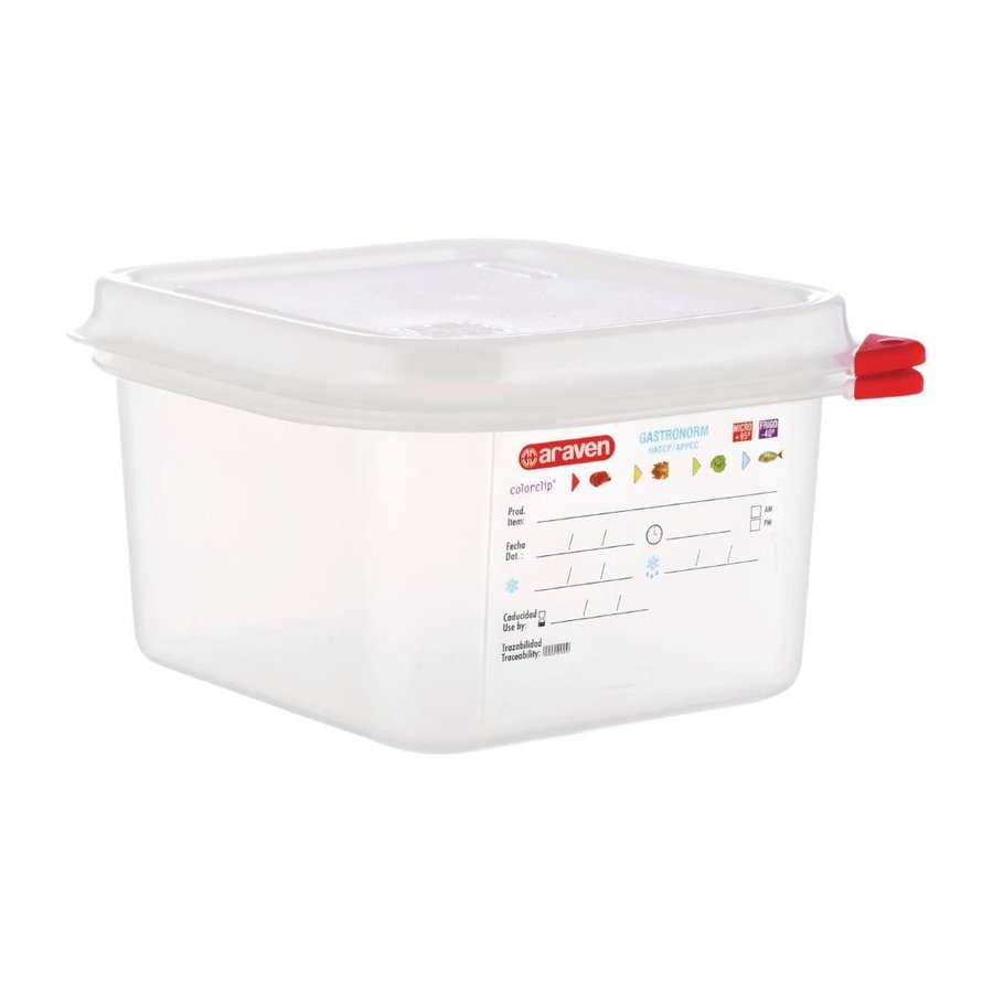 Boîte alimentaire 1,7L  10Hx17.6Lx16.2Pcm (Lot de 4)