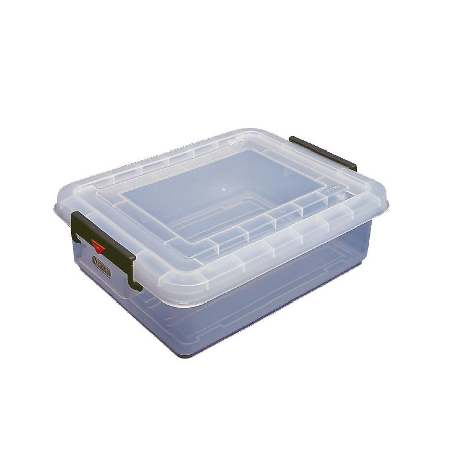 Conteneur alimentaire en polypropylène avec clips de couleur 40L 22.6Hx53Lx39.6Pcm