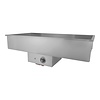 ProChef Bain marie encastrable en acier inoxydable 30H x 100L x 55P cm