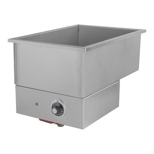  ProChef Bain marie encastrable en acier inoxydable 30H x 34.5L x 55P cm 