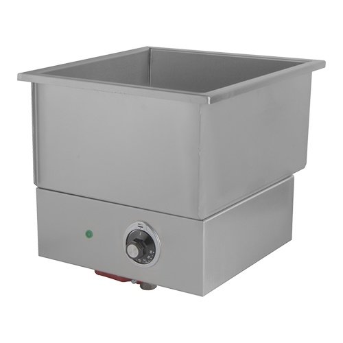  ProChef Bain marie encastrable en acier inoxydable 30H x 34.5L x 37.6P cm 