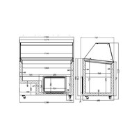 Vitrine à Glace Java | 8 x 5 Litres