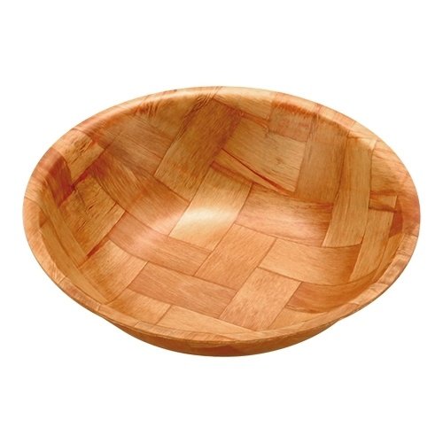  ProChef Panier à pain en bois tissé rond Ø15cm 4cmH 