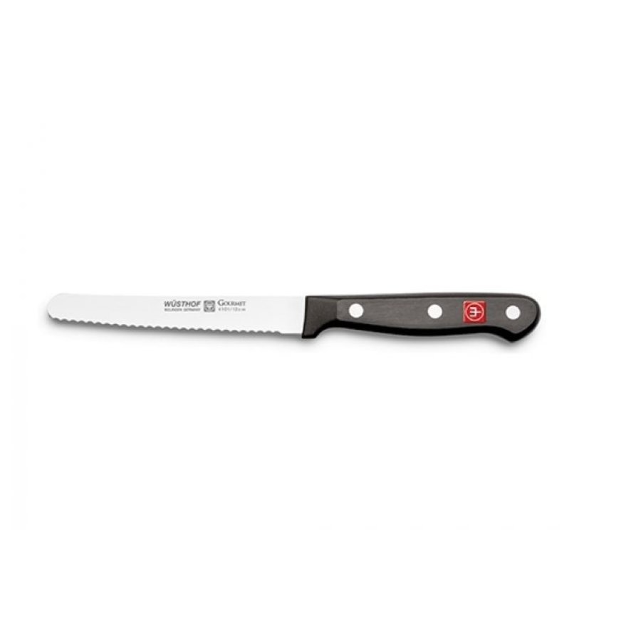 Couteau à tomates Noir|Gourmet |23,40cm