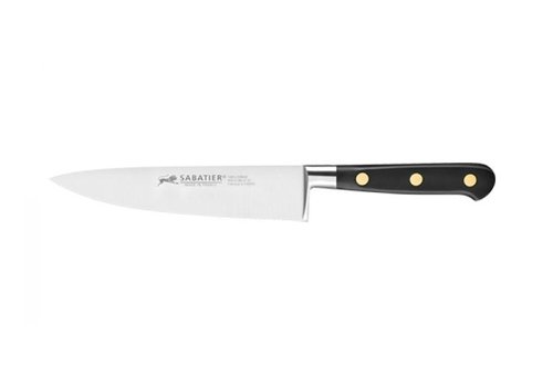  Couteau de cuisine Noir|Lame:15cm 