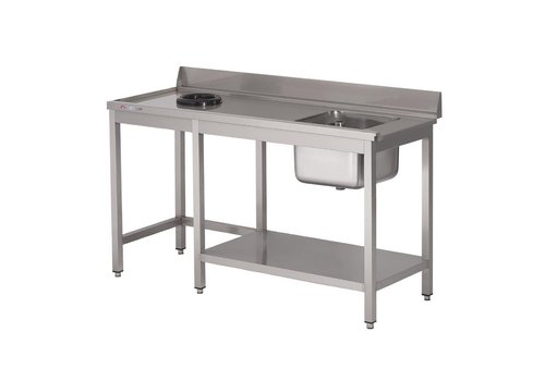  ProChef Table d'entree lave vaisselle inox 