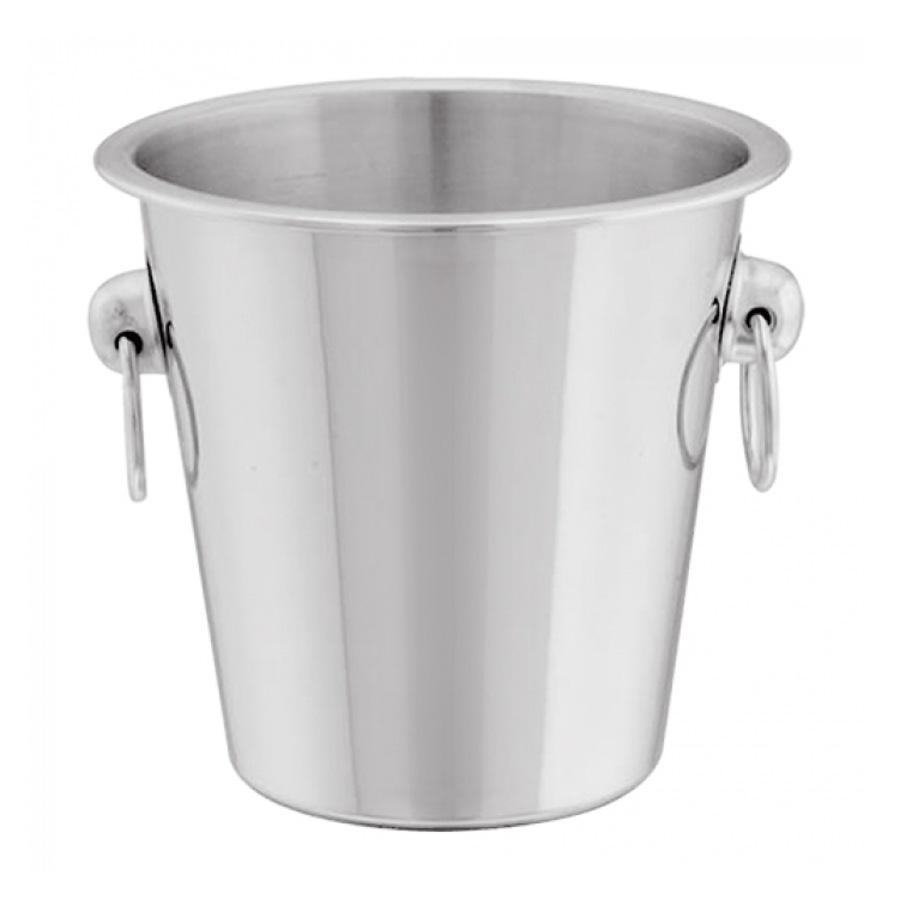 Seau à glace 1,5L|Inox |14.5 cm (H)x15.5cm (D)