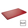 ProChef Planche découper en plastique Rouge|40x25cm