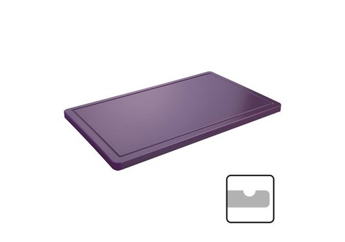  ProChef Planche à découper Violette en plastique |60x35x2cm 