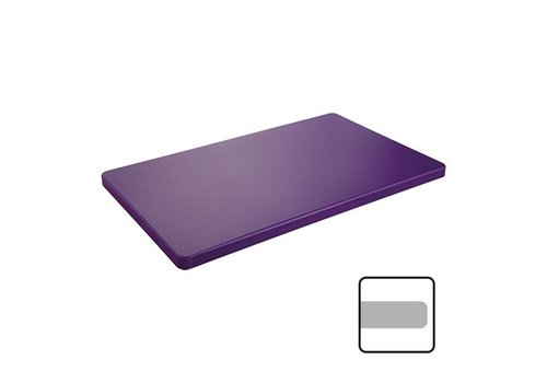  ProChef Planche à découper Violette en plastique |lisse 60x35x2cm 