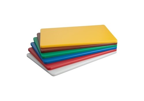  ProChef Lot de 6Planches à découper en plastique |lisse 35x24x1cm 