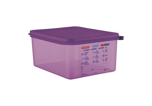  ProChef Boîte alimentaire en polypropylène Violette  | 15 x 32.5 x26.5cm 