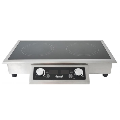  ProChef Cuisiniere a induction en acier inoxydable / 712 x 382 x 115 mm 