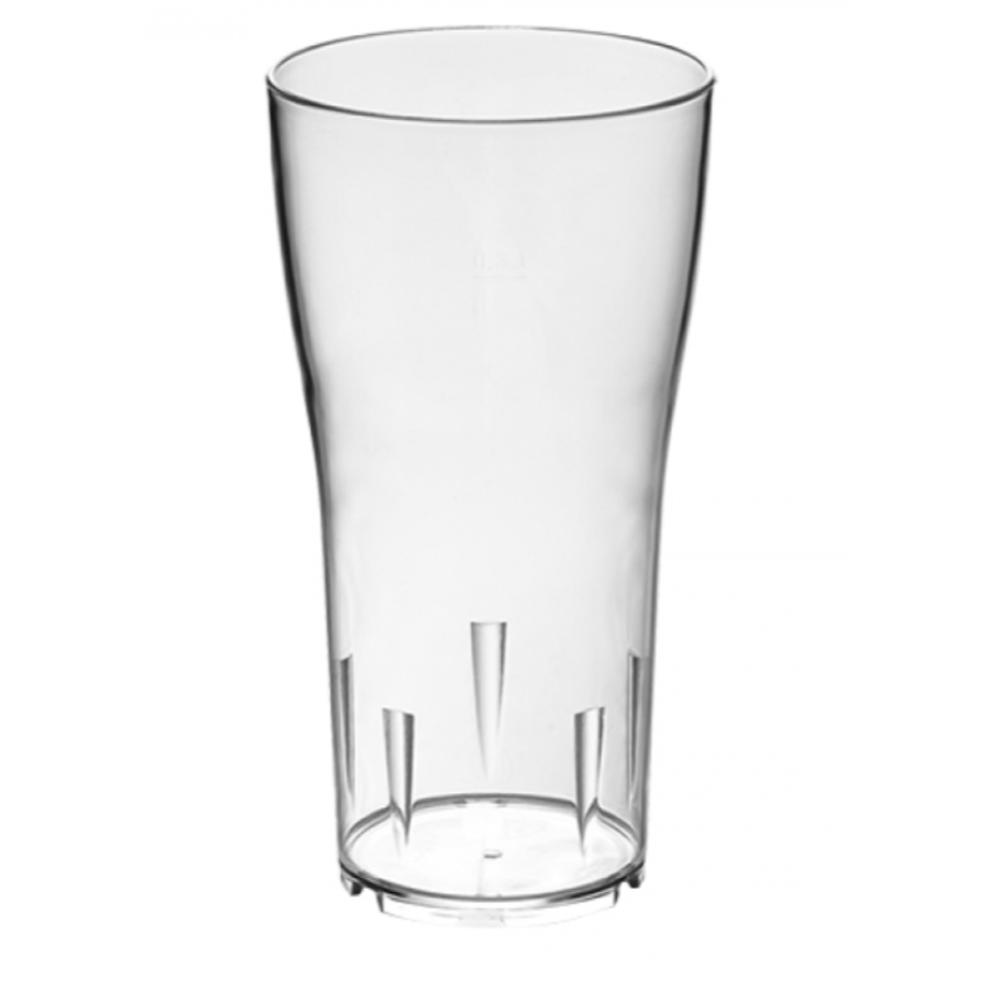 Verre universel en polycarbonate de 30 cl