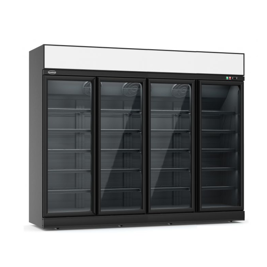 Réfrigérateur 4 portes en verre 2060 L/ 2580x 710 x 2092 mm