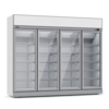 ProChef Réfrigérateur 4  portes en verre 2060 L/   2418x545x1569 mm