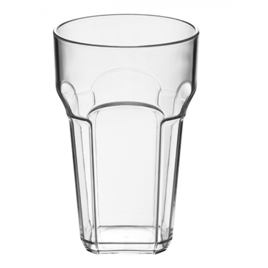 Verre a eau en polycarbonate de 35cl / Ø8 cm / 12.3 H