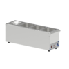 ProChef Bain marie à sauce 4 X GN 1/6/ L 20 x P 72 x H 25 cm