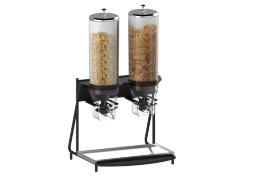 Distributeur à céréales rotatif 3 x 4.5 L - Distributeurs à céréales :  Buffet Plus