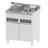 ProChef Friteuse électrique sur pieds 2 x 16 L/ L 80 x P 66  x H 103 cm