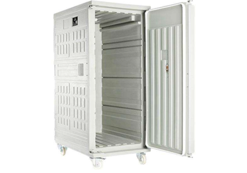  ProChef Conteneur Isotherme Serie Cargo | Avec Roues | 500 Litres | -30° à +75°C | 71,5x85x(h)167,5 cm 