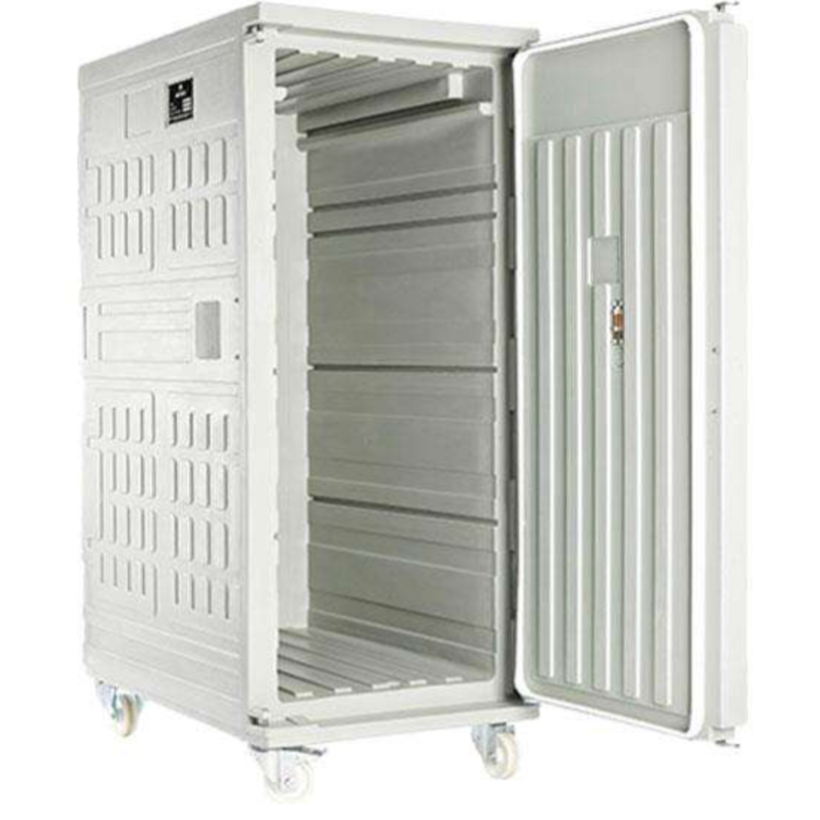 Conteneur Isotherme Serie Cargo | Avec Roues | 500 Litres | -30° à +75°C | 71,5x85x(h)167,5 cm