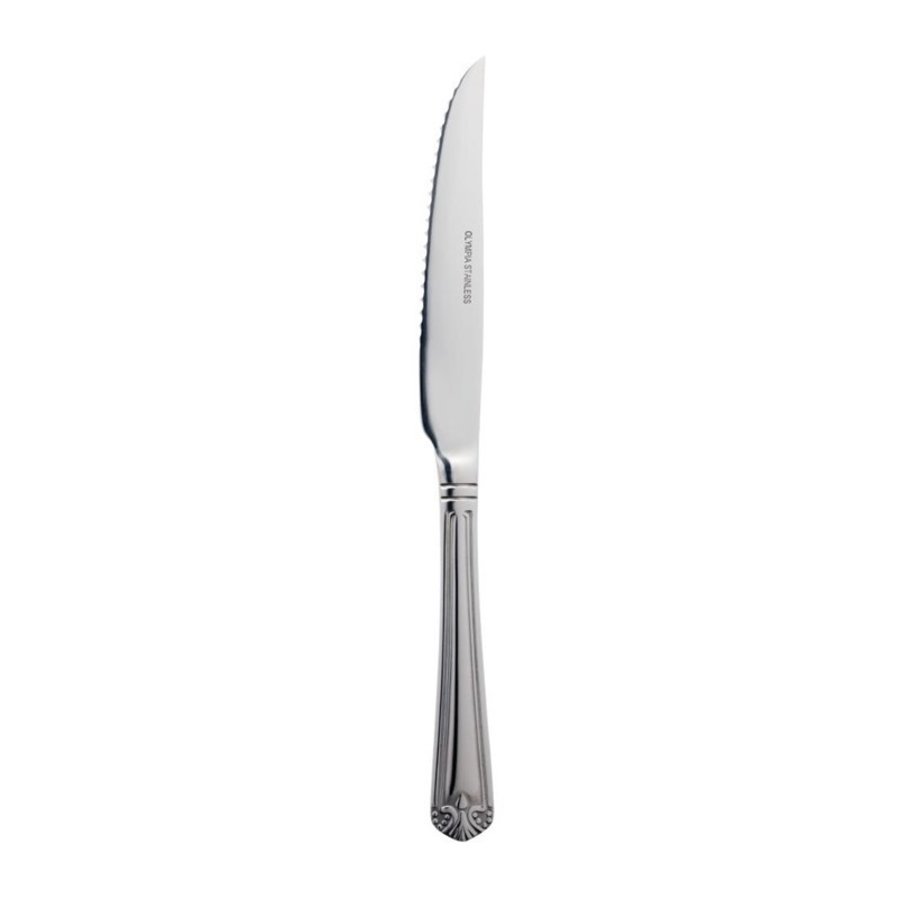 Couteau à viande Jesmond  Inox 18/0 237(l)mm Lot de 12