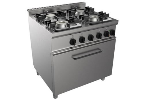  Saro Cuisinière À Gaz Avec Four Électrique Modèle E7/KUPG4LE 