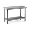 Sofinor Table démontable rayonnee | centrale | étagère basse | pieds ronds | sur vérins inox | Plusieurs tailles
