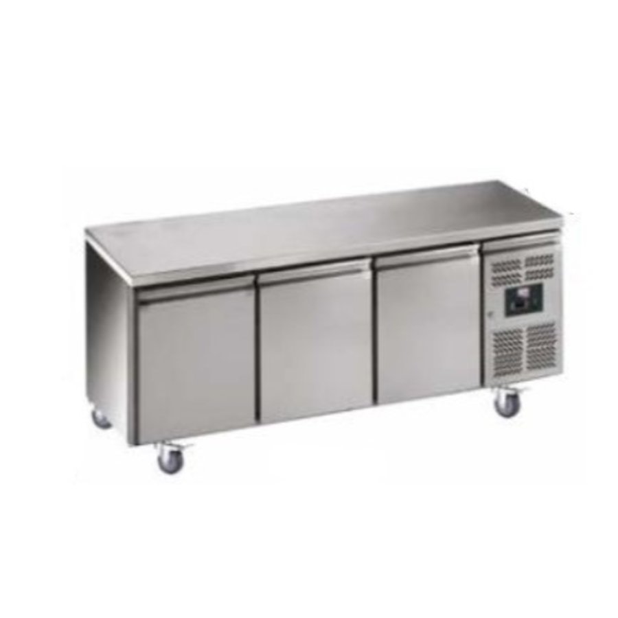 Desserte refrigere inox - 202x80x85 cm