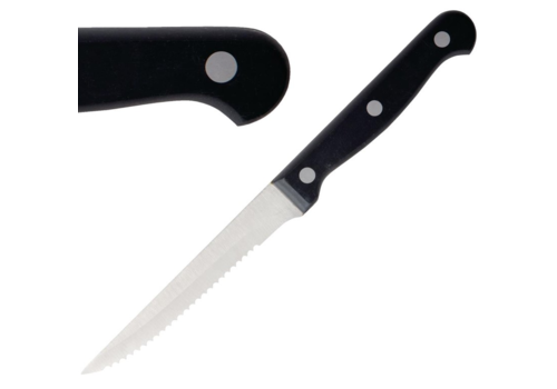  ProChef Couteau à viande manche noir (Lot de 12) 