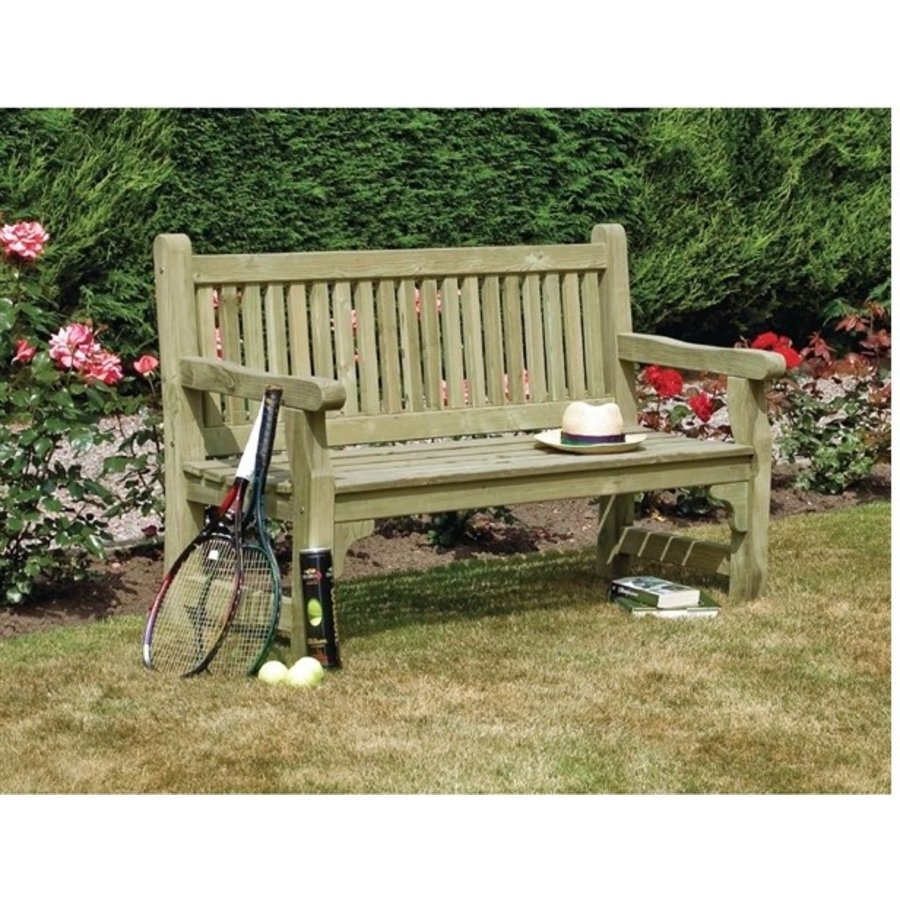 Banc de jardin en bois tendre